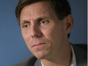 Patrick Brown meets with the Toronto Sun's Antonella Artuso and James Wallace a day after registering his candidacy for the leadership of the Ontario Progressive Conservative Party, on Saturday Feb. 17, 2018. (Stan Behal/Toronto Sun)