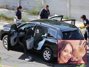 In this June 6, 2017 file photo, crime scene investigators inspect the scene of a fatal shooting of  in the Salt Lake City suburb of Sandy, Utah. (Scott G Winterton/The Deseret News via AP, File)