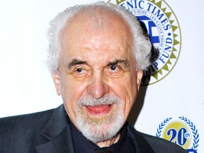 Louis Zorich attends the 20th Anniversary Hellenic Times Gala at The New York Marriott Marquis on May 14, 2011, in New York City. (Photo by Donna Ward/Getty Images)