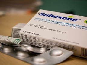 Methadone pills used to treat opioid addiction at Beacon Pharmacy in Calgary, Alta., on Thursday June 2, 2016.