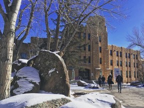 The University of Wyoming campus is pictured in this Instagram post.