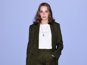Maya Thurman-Hawke attends the Tom Ford Fall/Winter 2018 Women's Runway Show at the Park Avenue Armory on February 8, 2018 in New York City.