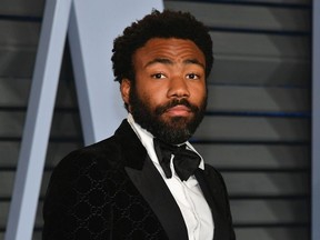 Donald Glover attends the 2018 Vanity Fair Oscar Party hosted by Radhika Jones at Wallis Annenberg Center for the Performing Arts on March 4, 2018 in Beverly Hills, California.