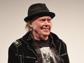 Neil Young attend the "Paradox" Premiere 2018 SXSW Conference and Festivals at Paramount Theatre on March 15, 2018 in Austin, Texas.