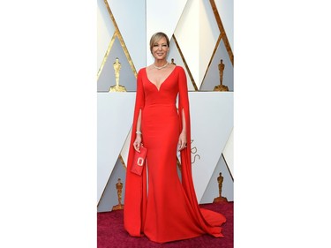 Actress Allison Janney arrives for the 90th Annual Academy Awards on March 4, 2018, in Hollywood, California.