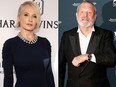 Ellen Barkin and Terry Gilliam are seen in this combination shot. (Neilson Barnard/Getty Images/Tristan Fewings/Getty Images for Jaeger-LeCoultre)