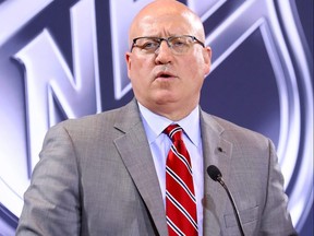 Deputy NHL Commissioner Bill Daly.