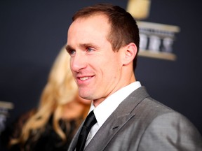 Drew Brees attends the NFL Honors at University of Minnesota on Feb. 3, 2018
