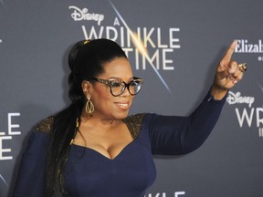 Film Premiere of A Wrinkle in Time  Featuring: Oprah Winfrey.