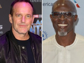 Clark Gregg (left) and Djimon Hounsou (right).