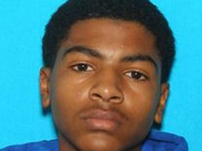 This undated photo provided by Central Michigan University shows James Eric Davis Jr., who police identified as the shooting suspect at a Central Michigan University residence hall on Friday, March 2, 2018. Investigators said neither victim was a student and described the shooting as a "family-type domestic situation." (Courtesy of Central Michigan University via AP)