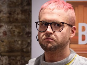 Cambridge Analytica whistleblower Christopher Wylie attends an event at the Frontline Club on March 20, 2018 in London, England. (Jack Taylor/Getty Images)