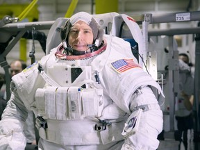 Queen's alumnus and NASA astronaut Drew Feustel is shown in this undated handout image. A NASA astronaut with ties to Canada heads to the International Space Station today on a visit to the orbiting space laboratory which will last nearly six months.