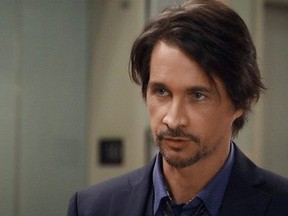 Michael Easton as Dr. Hamilton Finn on "General Hospital."