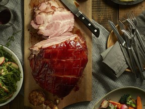 Hoisin and Pineapple Glazed Picnic Ham - courtesy Springersmeats.com..