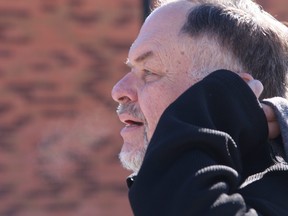 Dr. Rod Kunynetz leaves a Barrie court on Monday. (TRACY MCLAUGHLIN PHOTO)