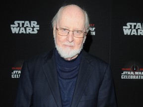 Composer John Williams attends the 40 Years of Star Wars panel during the 2017 Star Wars Celebrationat Orange County Convention Center on April 13, 2017 in Orlando, Florida. (Photo by Gerardo Mora/Getty Images for Disney)