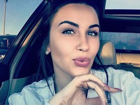 Keely Hightower, 24, is suing a T-Mobile store employee who she claims stole a sex video from her phone. (Instagram)