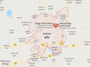 Indore, India. (Google Maps)