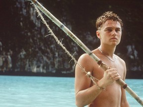 Leonardo DiCaprio in the movie "The Beach."