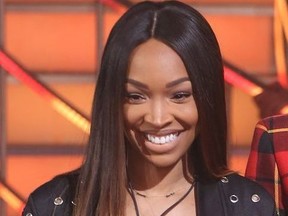 Celebrity Big Brother eviction on Jan. 30, 2018 featuring Malika Haqq.