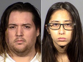 Anthony Oecja and Loreana Martinez. (Las Vegas Police Department Photos)