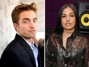 Robert Pattinson  is reportedly in a relationship with singer Mabel.  (Matt Winkelmeyer/Neil P. Mockford/Getty Images)