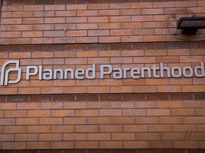 A Planned Parenthood office is seen in New York City on Nov. 30, 2015.