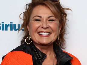 Actress and comedian Roseanne Barr poses for photos during SiriusXM's Town Hall with the cast of Roseanne on March 27, 2018 in New York City.