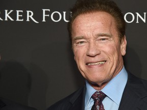 Arnold Schwarzenegger attends the 7th Annual Sean Penn & Friends HAITI RISING Gala benefiting J/P Haitian Relief Organization on Jan. 6, 2018 in Hollywood, Calif.