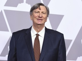 FILE - In this Feb. 5, 2018, file photo, John Bailey arrives at the 90th Academy Awards Nominees Luncheon at The Beverly Hilton hotel in Beverly Hills, Calif. The Academy of Motion Picture Arts and Sciences said Tuesday, March 27, 2018, that it has concluded its review of a misconduct allegation against Bailey and determined that no further action is required, saying that Bailey will remain intact in his position, which he has held since August.