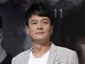 In this July 31, 2013, photo, South Korean actor Jo Min-ki poses during an event to promote his TV drama in Seoul, South Korea. Police and fire officials said Jo Min-ki was found dead in Seoul on Friday, March 9, 2018. Yonhap News agency said the death is being treated as a suicide, but police would not confirm that.