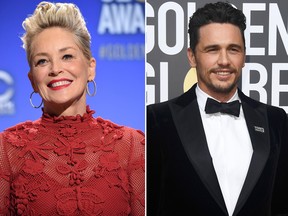 Sharon Stone and James Franco (Getty Images)