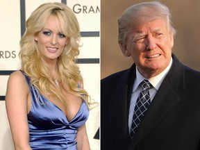 Stormy Daniels has alleged she had an extramarital affair with Donald Trump before he became president.
