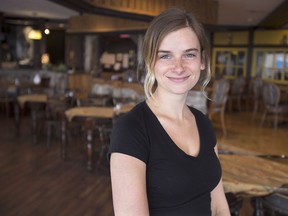 Young Canadians are far more likely to consider themselves vegetarians or vegans than the older generation, according to what's believed to be a first-of-its-kind survey in Canada. Rylee Booroff is seen at the Wooden Monkey restaurant in Dartmouth, N.S., on Tuesday, March 13, 2018.