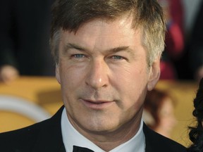 In this Jan. 27, 2013 file photo, Alex Baldwin arrives at the 19th Annual Screen Actors Guild Awards at the Shrine Auditorium in Los Angeles.