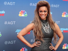 Tyra Banks attends the red carpet kickoff for "America's Got Talent" season 13 at Pasadena Civic Auditorium on March 12, 2018 in Pasadena, California.  (Christopher Polk/Getty Images)