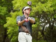 Bubba Watson of the United States plays his shot from the fifth tee during his final round match against Kevin Kisner of the United States in the World Golf Championships-Dell Match Play at Austin Country Club on March 25, 2018 in Austin, Texas.  (Gregory Shamus/Getty Images)