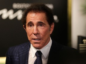 In this March 15, 2016, file photo, casino mogul Steve Wynn takes part in a news conference in Medford, Mass. (AP Photo/Charles Krupa, File)