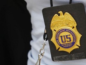 File photo of a Drug Enforcement Administration (DEA) agent on July 22, 2009 in Houston, Texas. (Getty Images)
