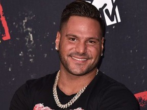 Ronnie Ortiz-Magro attends the Premiere of MTV Network's "Jersey Shore: Family Vacation" at HYDE Sunset: Kitchen + Cocktails on March 29, 2018 in West Hollywood, California.