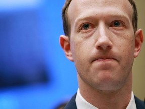 Facebook co-founder, Chairman and CEO Mark Zuckerberg testifies before the House Energy and Commerce Committee in the Rayburn House Office Building on Capitol Hill April 11, 2018 in Washington, DC.