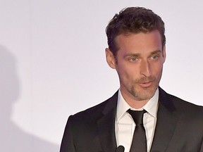 Alexi Lubomirski accepts the Photographer of the Year award onstage during The Daily Front Row's 4th Annual Fashion Los Angeles Awards at Beverly Hills Hotel on April 8, 2018 in Beverly Hills, Calif.  (Neilson Barnard/Getty Images for The Daily Front Row)