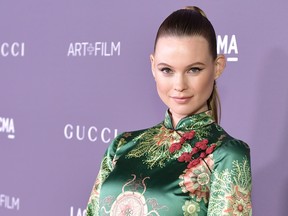 Model Behati Prinsloo attends the 2017 LACMA Art + Film Gala Honoring Mark Bradford and George Lucas presented by Gucci at LACMA on November 4, 2017 in Los Angeles, Calif.  (Neilson Barnard/Getty Images for LACMA)