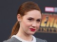 Karen Gillan attends the World Premiere of Marvel Studios "Avengers: Infinity War" in Hollywood, California on April 23, 2018. (FayesVision/WENN.com)