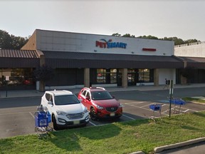 The PetsSmart in Toms River, N.J. where Abby, an 8-year-old corgi, died during a grooming appointment on Mar. 29, 2018.