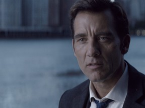 Clive Owen is shown in the new Netflix thriller "Anon" in this undated production still handout photo. Netflix unleashes its feature-length thriller "Anon," starring Clive Owen as a detective assigned to investigate a serial assassin who's been erased from all visual records.