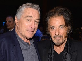 Robert De Niro (L) and Al Pacino attend the SeriousFun Children's Network Gala at Cipriani 42nd Street on April 2, 2014 in New York City. (Larry Busacca/Getty Images)