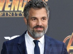Mark Ruffalo at the premiere of Avengers: Infinity War Premiere held in Los Angeles, Calif., April 24, 2018.
