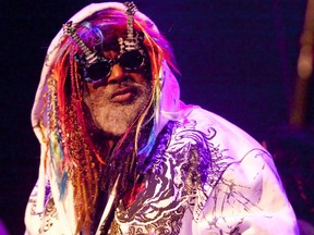 Funk legend George Clinton announced he will retire from touring next year. (Mark O'Neill/Postmedia Network/Files)